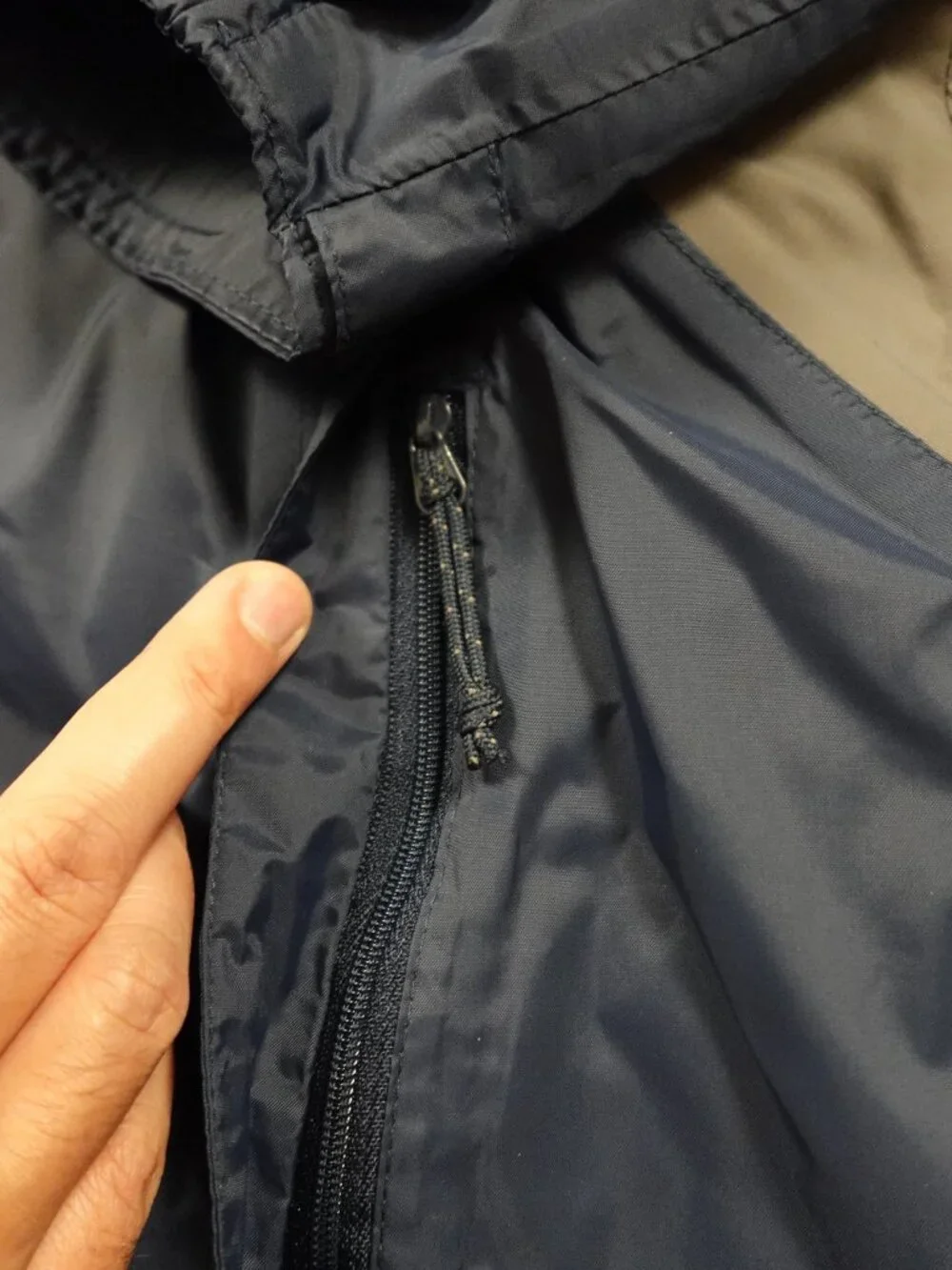 Columbia Watertight Rain Jacket Men’s LT Navy Omni-Tech Packable‎